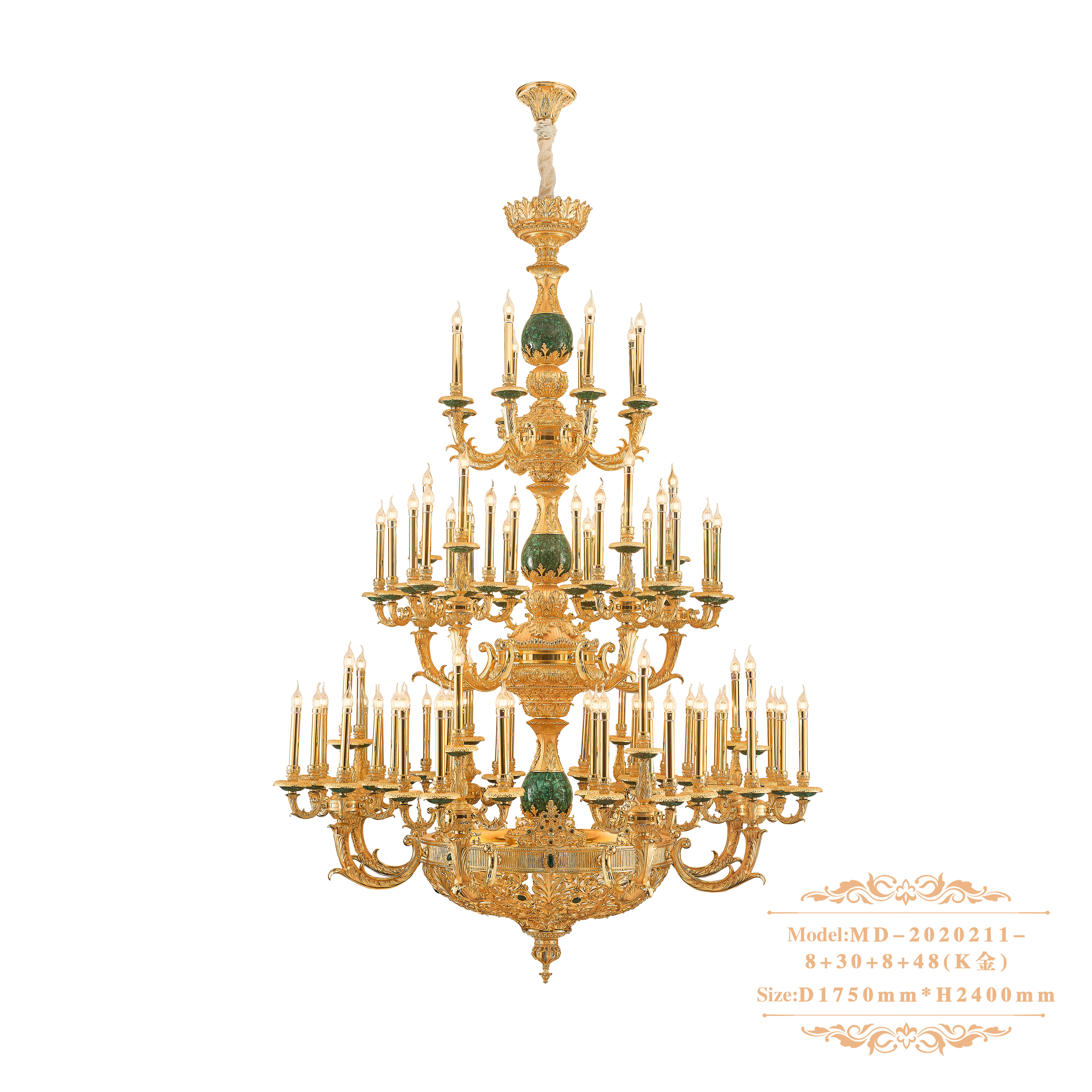 吊灯MD-T2020211-8+30+8+48