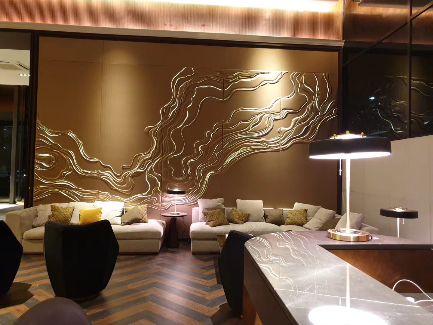 透光艺术皮雕KP-003