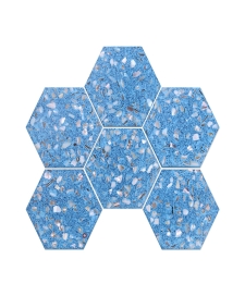 贝壳水泥马赛克YQHBLU